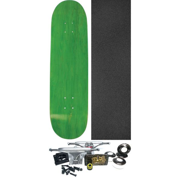 Cheap Blank Skateboards P.S Stix Shaped Assorted Stains Skateboard Deck - 8.37" x 32.5" - Complete Skateboard Bundle